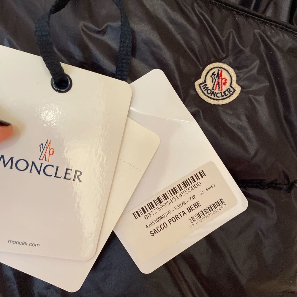 Moncler quilted bunting bag 9/12M price firm - Picture 6 of 8